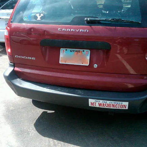 a car parked in a parking lot