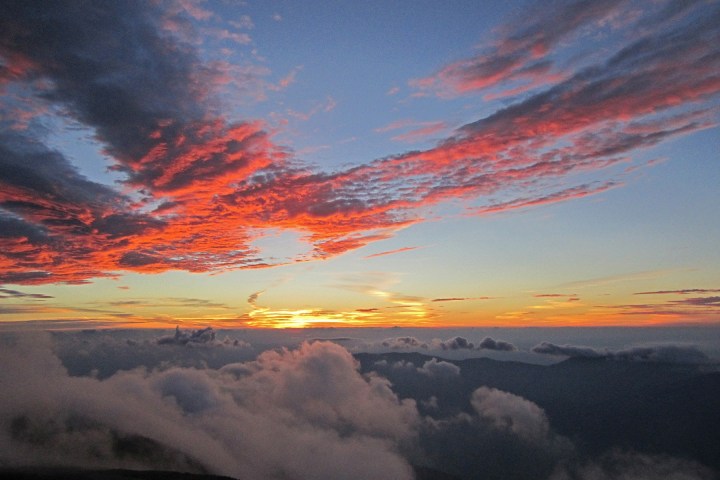 a group of clouds in the sky