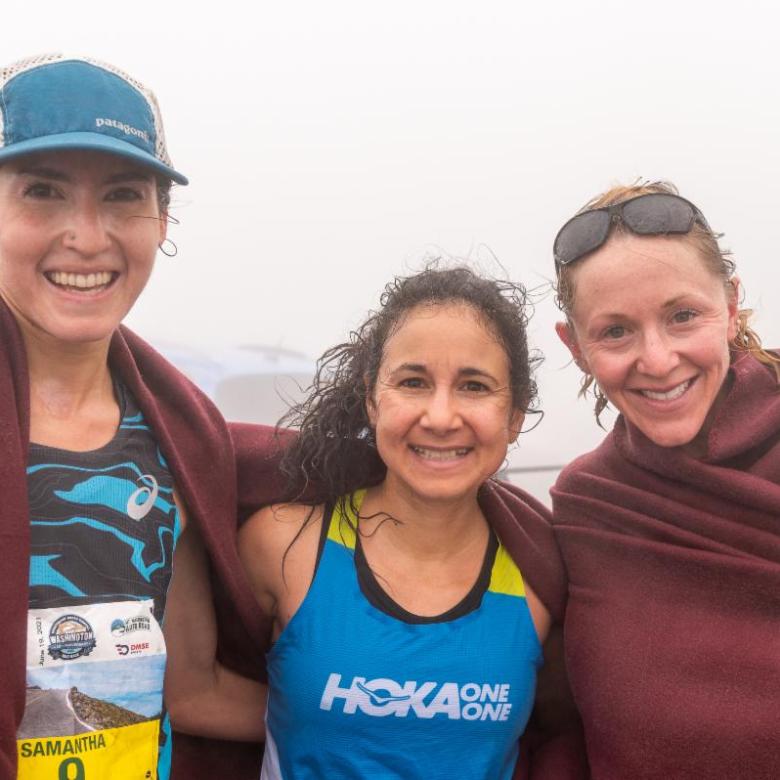 Ashley Brasovan et al. posing for the camera