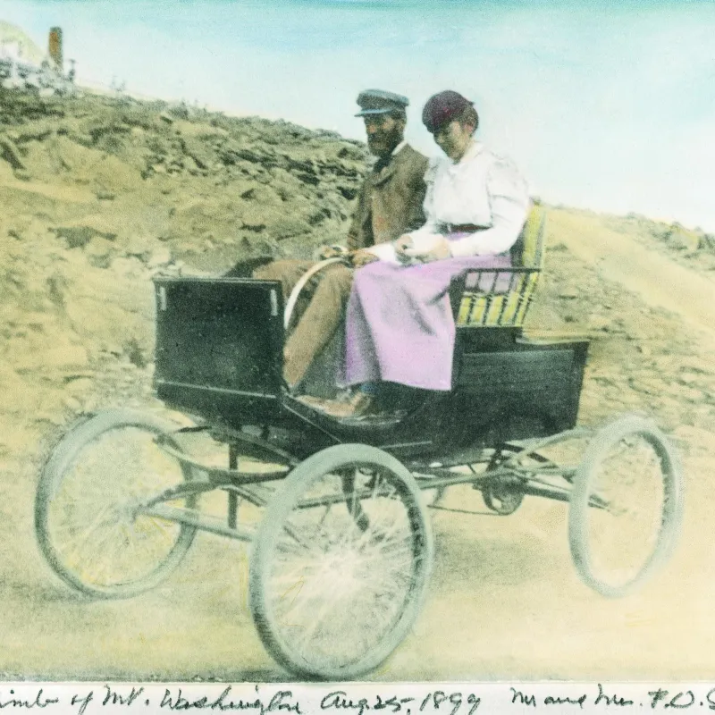 a man riding a horse