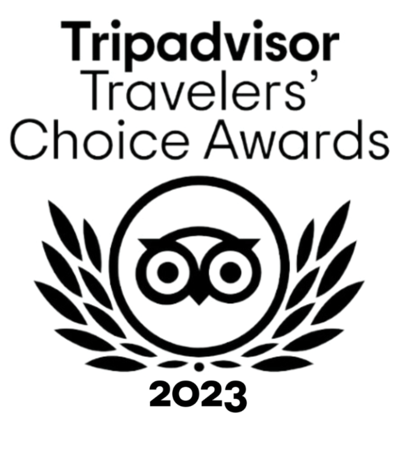 2023 Tripadvisor Award emblem