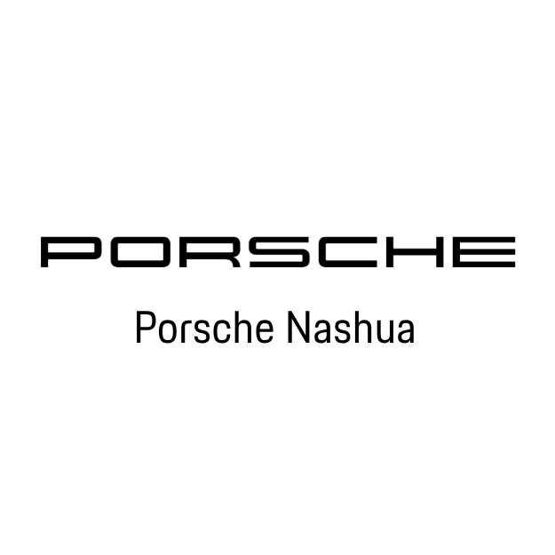 Porsche logo above text 'Porsche Nashua' on white background.